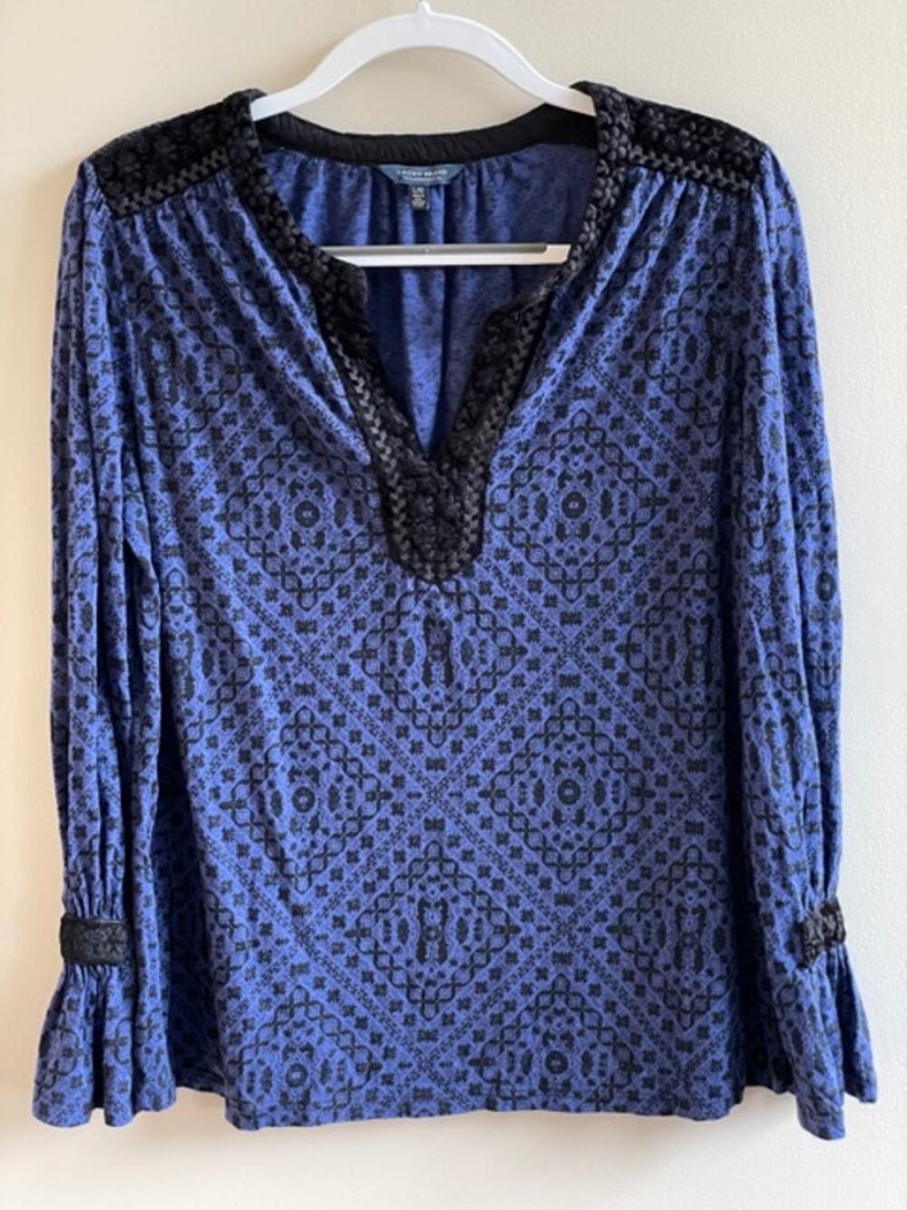 Lucky Brand Top Sz Large EUC